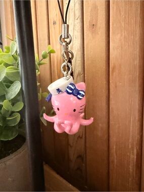 Tokidoki x Hello Kitty Frenzies Octopus Blind Box, Phone Charm Keychain Rare